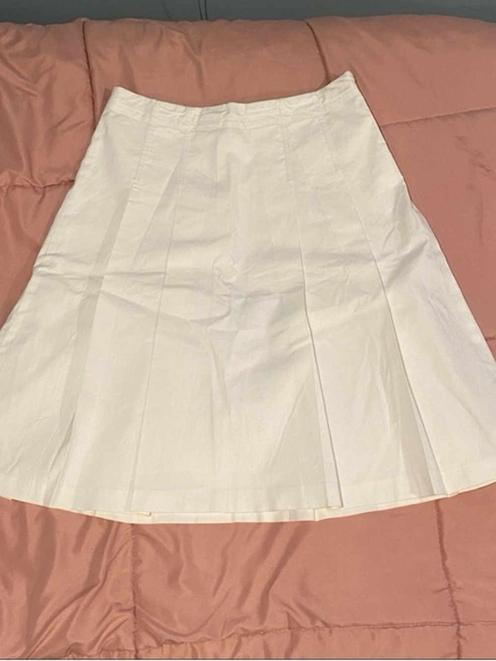 GAP Women's A-Line Skirt in Light Beige